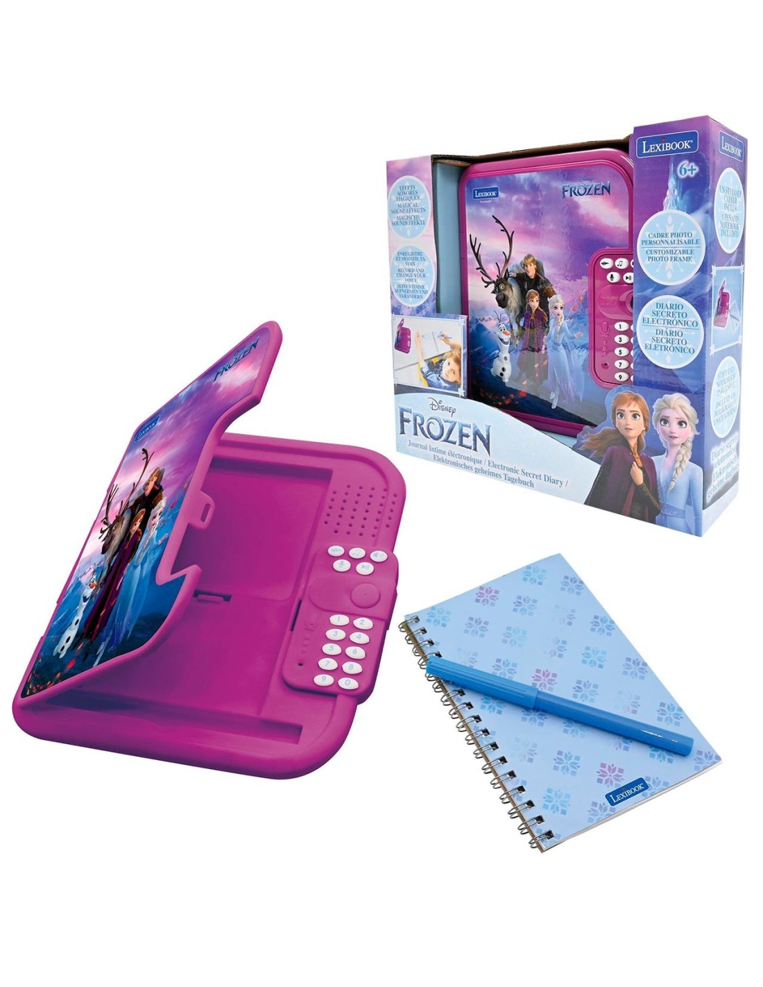 Libreta electr&oacute;nica Frozen